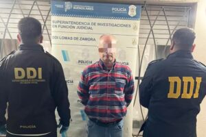 El sospechoso fue detenido por la policía bonaerense
