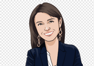 png transparent businessperson avatar woman business avatar microphone black hair woman
