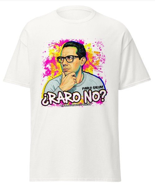 🤔 Pack Camiseta "PABLO SALUM: ¿RARO NO?" | LeyAntiSectas 2 🤔 Pack Camiseta "PABLO SALUM: ¿RARO NO?" | LeyAntiSectas - El Poder de Cuestionar