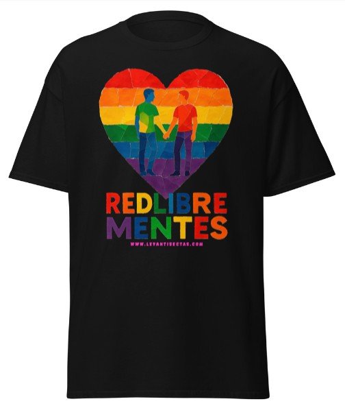 🌈 Pack Camiseta "RED LIBREMENTES - AMOR DIVERSO" | LeyAntiSectas