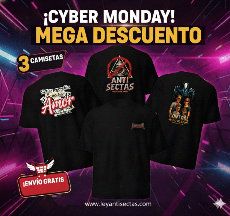 🛍️ ¡Cyber Monday! Mega Pack 3 Camisetas a Elección con Envío Gratis
