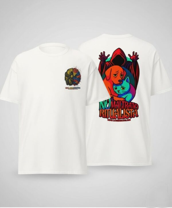 👕 ¡TU CAUSA, TU DISEÑO! Camiseta Personalizada | LeyAntiSectas. - Imagen 2