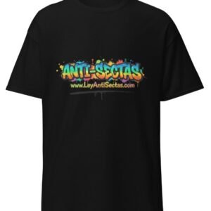 Carrito 4 Camiseta "ANTI-SECTAS" (Graffiti Rainbow) | LeyAntiSectas