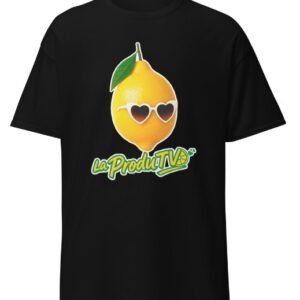Carrito 2 🍋 Camiseta "La Produ TV" | Limón Enamorado y Cool | Estilo Casual y Cítrico