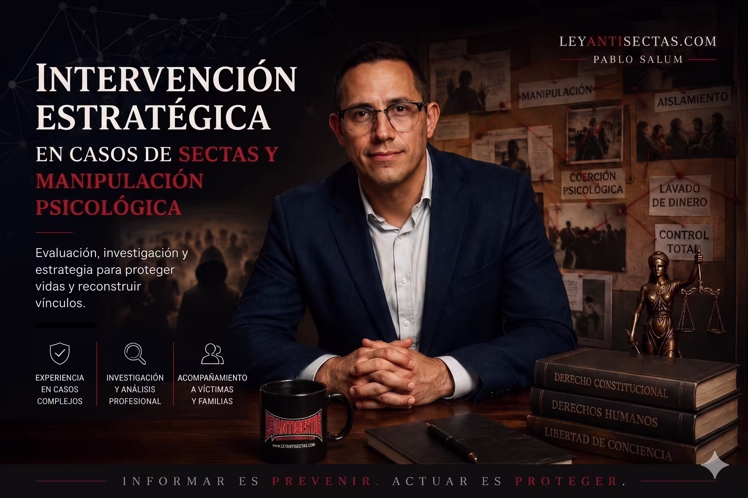Intervención en sectas y manipulación psicológica 1 Asistencia Integral sobre organizaciones y Pseudociencias coercitivas