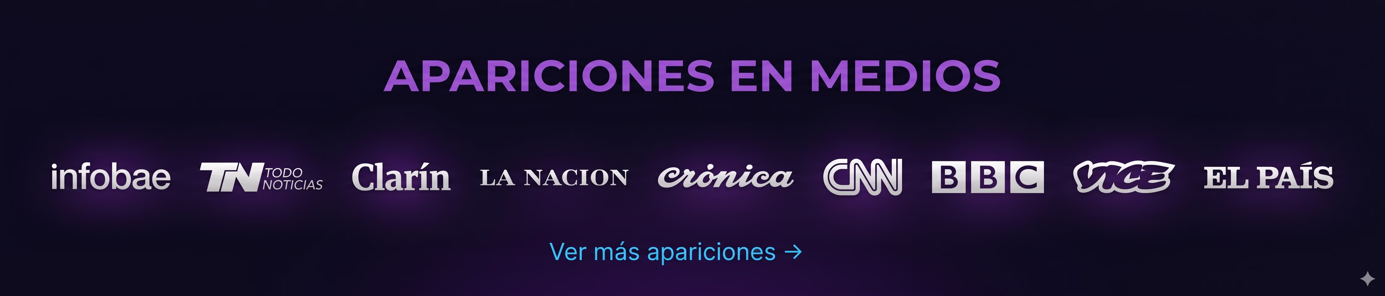 Apariciones en medios